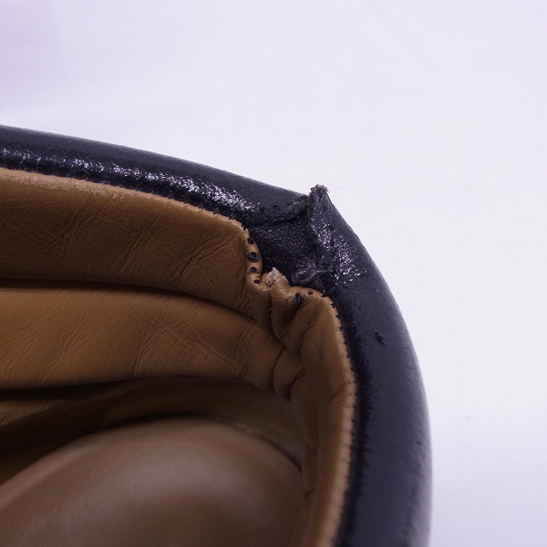 実際に弊社で買取させて頂いたJimmy Choo/ジミーチュウ スタースタッズ付 レザー ハイカット スニーカー/42の画像 6枚目