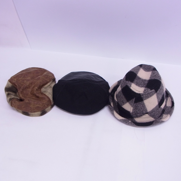 実際に弊社で買取させて頂いたNEW YORK HAT/ART BERG/CA4LA ハット/ハンチング帽 3点セットの画像 1枚目