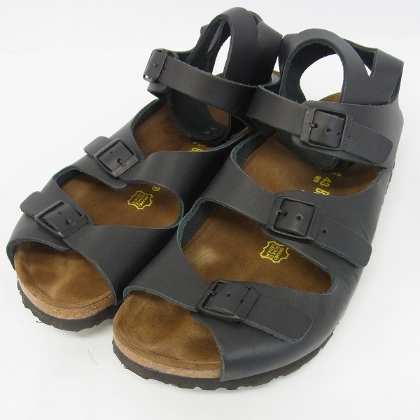 実際に弊社で買取させて頂いたBIRKENSTOCK/ビルケンシュトック ATHEN/アテネ レザーサンダル　ブラック/43