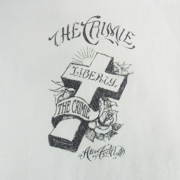 実際に弊社で買取させて頂いたTHE CRIMIE/クライミー ANTIDOTE BUYERS CLUB/アンチドートバイヤーズクラブ プリント半袖Tシャツ L  2点セットの画像 3枚目
