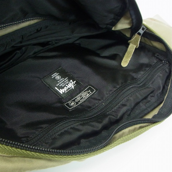 実際に弊社で買取させて頂いたSTUSSY×master-piece ステューシー マスターピース ボディバッグの画像 3枚目