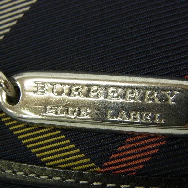 実際に弊社で買取させて頂いたBURBERRY BLUE LABEL/バーバリー ブルーレーベル  がま口折り 財布の画像 5枚目