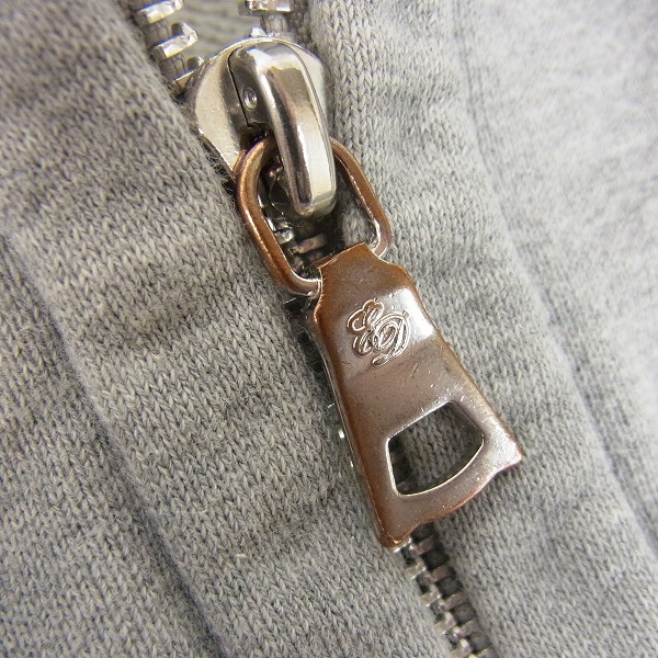 実際に弊社で買取させて頂いたEDIFICE/エディフィス メルトン ボタン ジャケット/ジップアップ パーカー Size：38 2点セットの画像 8枚目