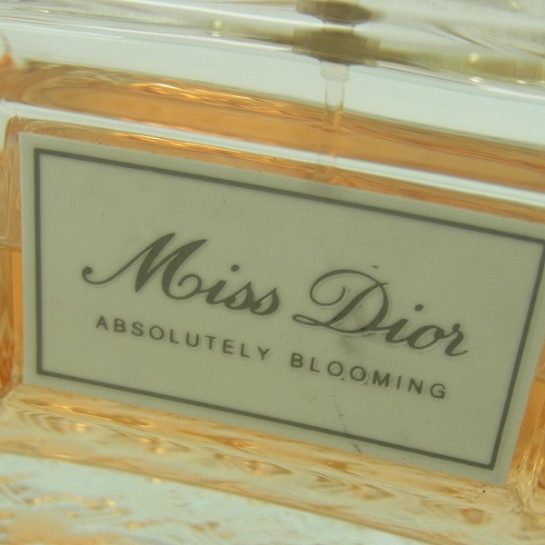 実際に弊社で買取させて頂いたChristian Dior/ミスディオール アブソリュートリー ブルーミング オードパルファム 100ml【テスター】 の画像 2枚目