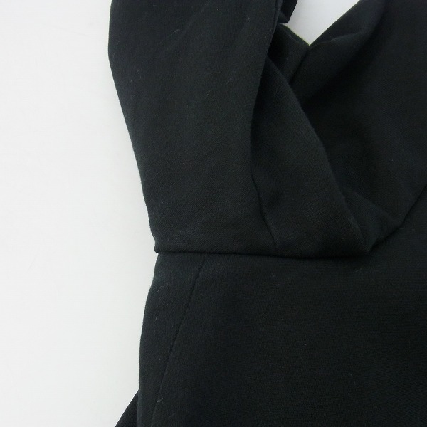 実際に弊社で買取させて頂いたDIESEL BLACK GOLD/ディーゼルブラックゴールド テーラードジャケット ブラック/Sの画像 6枚目