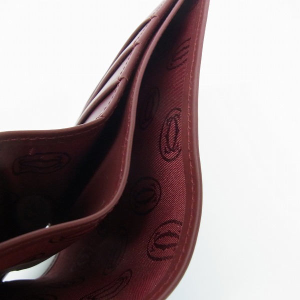 実際に弊社で買取させて頂いたCARTIER/カルティエ マスト 二つ折り財布の画像 3枚目