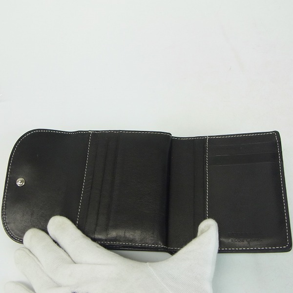 実際に弊社で買取させて頂いたBURBERRY BLUE LABEL/バーバリー ブルーレーベル  がま口折り 財布の画像 3枚目