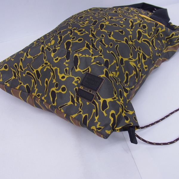 実際に弊社で買取させて頂いた【18AW】MARNI/マルニ×PORTER/ポーター 2WAY KNAPSAC トートバッグ/リュックサックの画像 2枚目