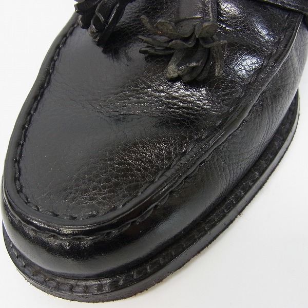 実際に弊社で買取させて頂いたCELINE/セリーヌ タッセルローファー ブラック/40の画像 6枚目