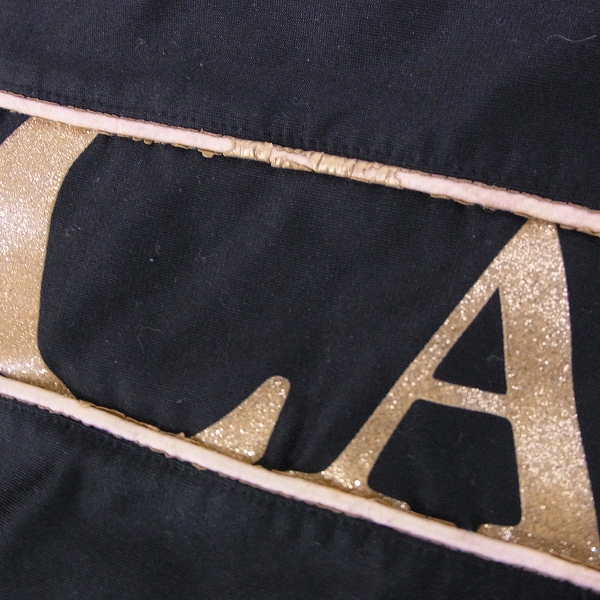 実際に弊社で買取させて頂いたDRESSCAMP/ドレスキャンプ サイドロゴ/金ラメ /スタッズ トラックパンツ Mの画像 7枚目