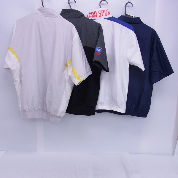 実際に弊社で買取させて頂いたle coq sportif/ルコックスポルティフ ゴルフウェア ハーフジップ/ボタン 半袖カットソー/L/4点セット の画像 1枚目
