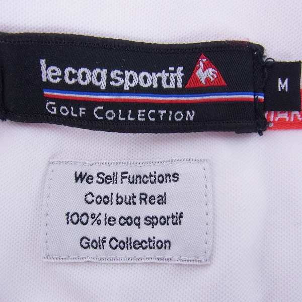 実際に弊社で買取させて頂いたle coq sportif/ルコック・スポルティフ ゴルフウェア 半袖 長袖シャツ/ポロシャツ M 6点セットの画像 3枚目