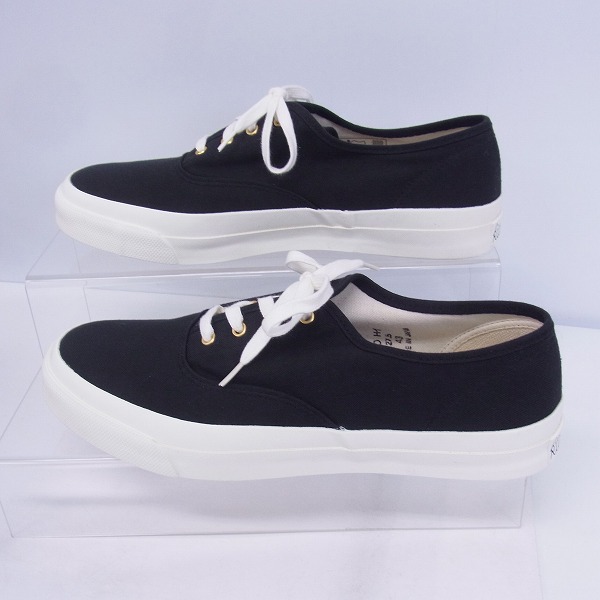 実際に弊社で買取させて頂いたMAISON KITSUNE/メゾンキツネ キャンバス シューズ/27.5の画像 3枚目