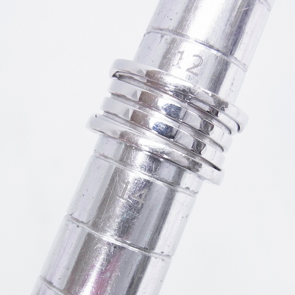 実際に弊社で買取させて頂いたBVLGARI/ブルガリ K18WG B-zero1/ビーゼロワン リング 13号/54の画像 6枚目