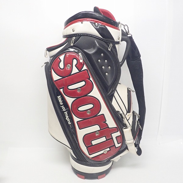 実際に弊社で買取させて頂いたle coq sportif/ルコック QQ1137 9型 47インチ対応 ゴルフ キャディバッグの画像 2枚目
