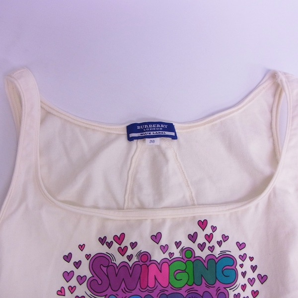 実際に弊社で買取させて頂いたBURBERRY LONDON BLUE LABEL/バーバリーロンドン ブルーレーベル Tシャツ カットソー ノースリーブ  おまとめ4点/38の画像 1枚目