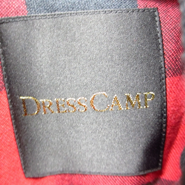 実際に弊社で買取させて頂いたDRESSCAMP/ドレスキャンプ バッファローチェックシャツ スター刺繍 46の画像 2枚目