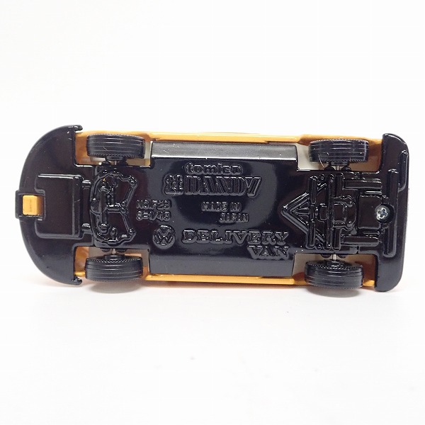 実際に弊社で買取させて頂いたTOMICA/トミカ ダンディ 外国車シリーズ F23 フォルクスワーゲン デリバリーバン AQUA-TEC 日本製 1/43 ミニカー の画像 7枚目