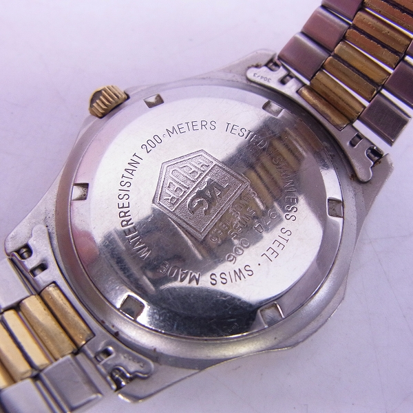 実際に弊社で買取させて頂いたTAG HEUER/タグホイヤー PROFESSIONAL/プロフェッショナル 腕時計 974.006【動作未確認】の画像 3枚目
