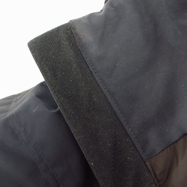 実際に弊社で買取させて頂いたBACK CHANNEL×NANGA/バックチャンネル×ナンガ ダウンフードジャケット Mの画像 6枚目