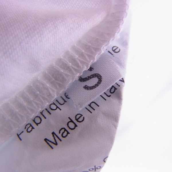 実際に弊社で買取させて頂いたBALMAIN/バルマン Tシャツ カットソー ダメージ加工 S1HJ607B557 ホワイト/Sの画像 3枚目