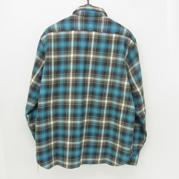実際に弊社で買取させて頂いたSUGAR CANE/シュガーケーン チェック柄 ウール ワークシャツ/Mの画像 1枚目