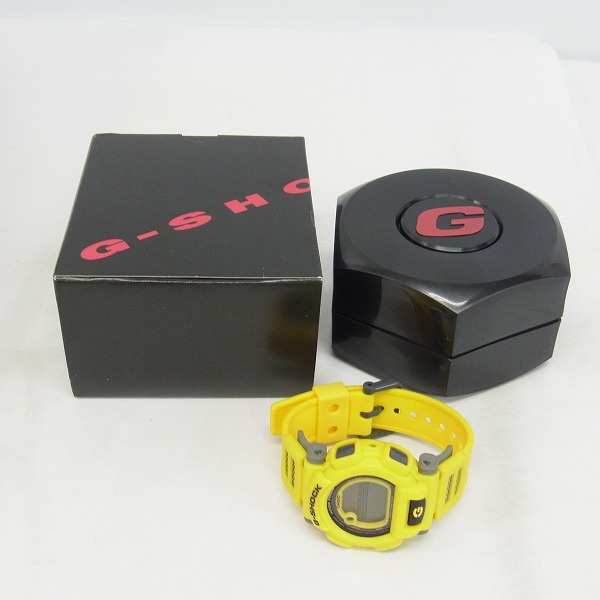 実際に弊社で買取させて頂いたG-SHOCK/Gショック FOX FIRE/フォックスファイア 黄 DW-003【動作未確認】の画像 5枚目