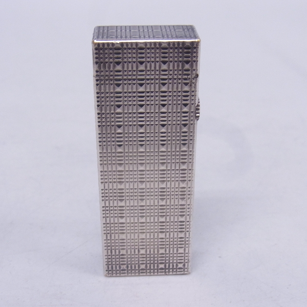 実際に弊社で買取させて頂いたdunhill/ダンヒル サイドローラーガスライター ダイヤカット シルバー  USRE 24163 PATENTEDの画像 1枚目