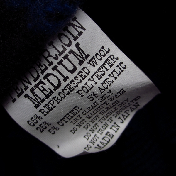 実際に弊社で買取させて頂いたTENDERLOIN/テンダーロイン DURABLE PRESS バッファローチェックネルシャツ Mの画像 3枚目