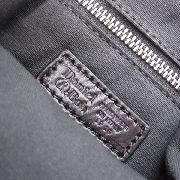 実際に弊社で買取させて頂いた【未使用】Daniel&Bob/ダニエル&ボブ CULODORO RODI/クロドーロ RODI/ロディ P022 レザートートバッグ/ショルダーバッグの画像 4枚目
