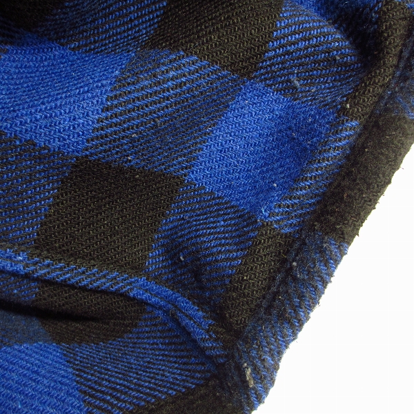 実際に弊社で買取させて頂いたTENDERLOIN/テンダーロイン DURABLE PRESS バッファローチェックネルシャツ Mの画像 4枚目