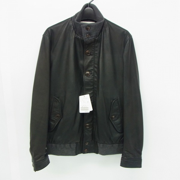 実際に弊社で買取させて頂いた【未使用】EDIFICE/エディフィス シープレザージャケット/46