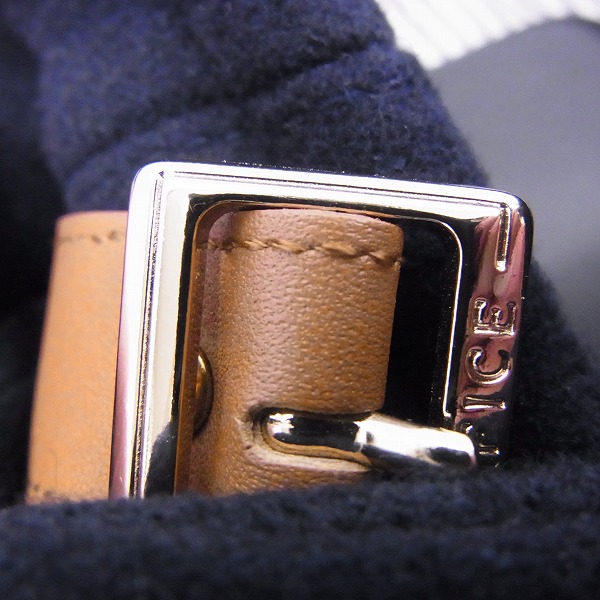 実際に弊社で買取させて頂いたEDIFICE/エディフィス SUPER 100’S メルトンウールコート/XLの画像 6枚目