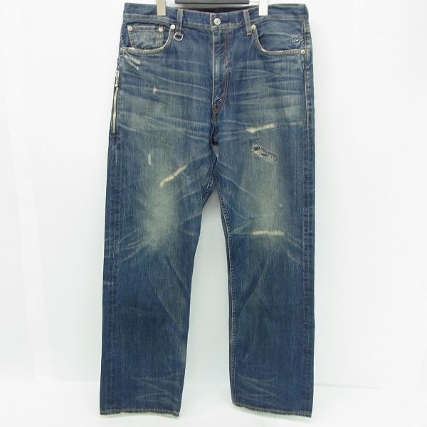 実際に弊社で買取させて頂いたLEVI'S×uniform experiment×fenom/リーバイス×ユニフォームエクスペリエンス×フェノム デニムパンツ S0505-0001/XL