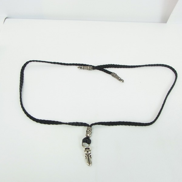 実際に弊社で買取させて頂いたA&G/エーアンドジー ダガーペンダント/レザーブレードの画像 7枚目