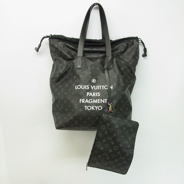 実際に弊社で買取させて頂いたLOUIS VUITTON×FRAGMENT DESIGN/ルイヴィトン×ラグメントデザイン 2017 モノグラムエクリプスカバートート M43417
