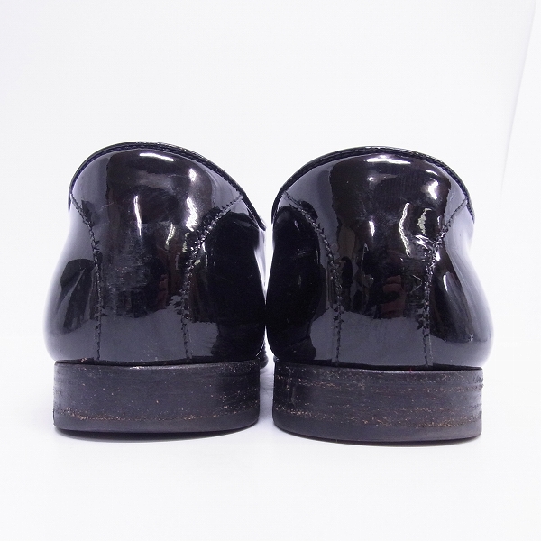 実際に弊社で買取させて頂いたJIMMY CHOO/ジミーチュウ エナメル切替 レースアップシューズ/41の画像 1枚目