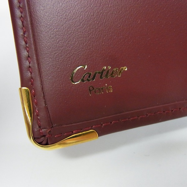 実際に弊社で買取させて頂いたCARTIER/カルティエ マスト 二つ折り財布の画像 4枚目