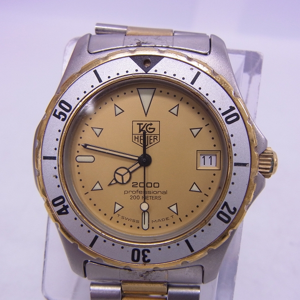 実際に弊社で買取させて頂いたTAG HEUER/タグホイヤー PROFESSIONAL/プロフェッショナル 腕時計 974.006【動作未確認】