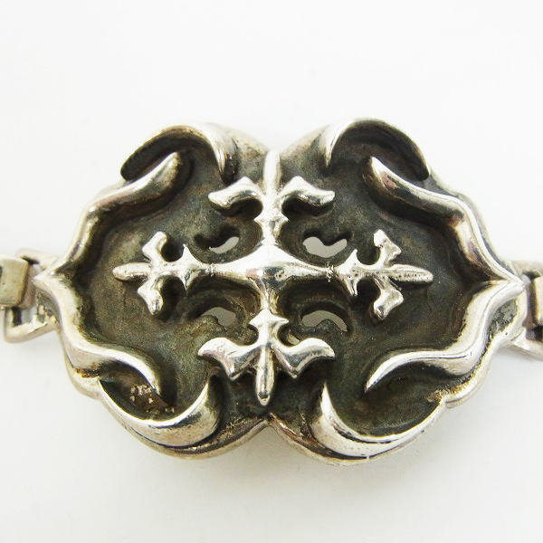 実際に弊社で買取させて頂いたA&G/エーアンドジー ビッグクロス リンクブレスレットの画像 1枚目