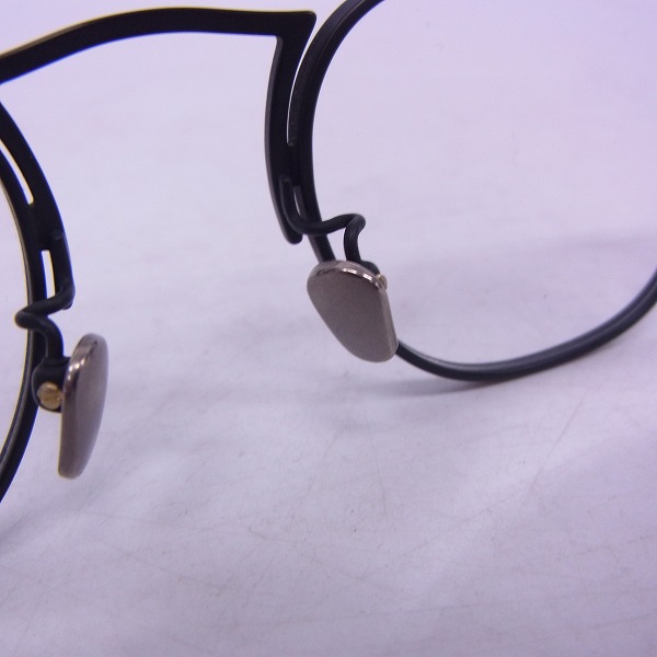 実際に弊社で買取させて頂いたOLIVER GOLDSMITH/オリバーゴールドスミス Door 眼鏡/メガネフレームの画像 4枚目