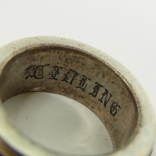 実際に弊社で買取させて頂いたA&G/エーアンドジー スピナースカルバンド リング/19.5号の画像 4枚目