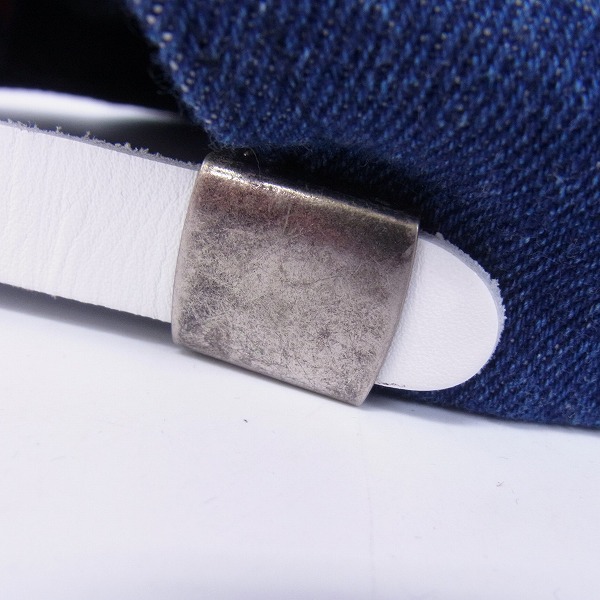 実際に弊社で買取させて頂いたCUSTOM MADE FOR CA4LA/カシラ デニム キャップの画像 8枚目