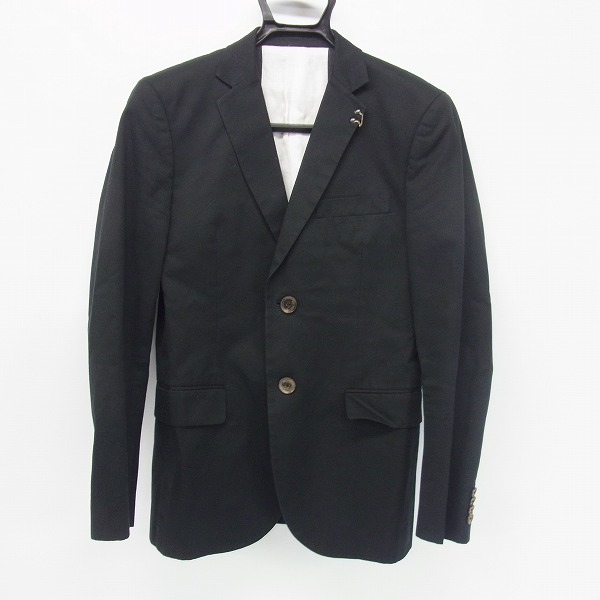 実際に弊社で買取させて頂いたDIESEL BLACK GOLD/ディーゼルブラックゴールド テーラードジャケット ブラック/S