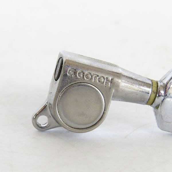 実際に弊社で買取させて頂いたGOTOH/ゴトー エレキギター用 ペグ 6連 クロームメッキの画像 1枚目