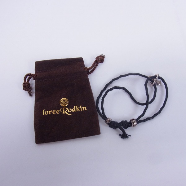 実際に弊社で買取させて頂いたLoree Rodkin/ローリーロドキン ファンシークロス コードブレスレット の画像 7枚目