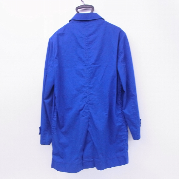 実際に弊社で買取させて頂いたHARE/ハレ ステンカラーコート/ロングコート ブルー/青 Mの画像 1枚目