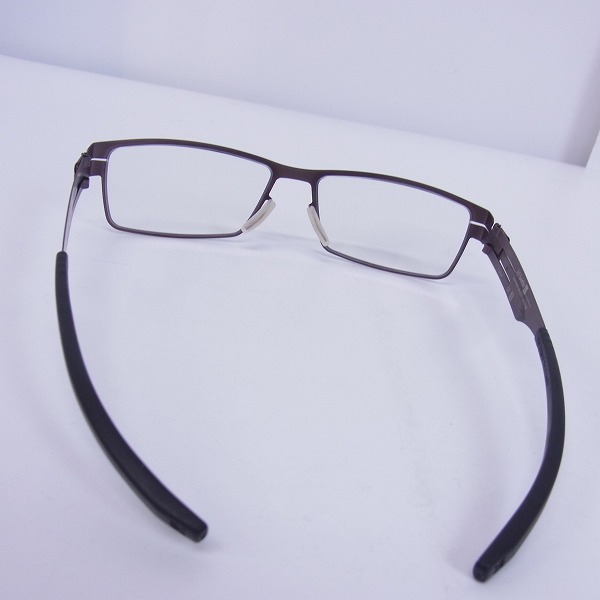 実際に弊社で買取させて頂いたic!berlin/アイシーベルリン peter c/ピーターシー 度入り/眼鏡/メガネフレームの画像 3枚目