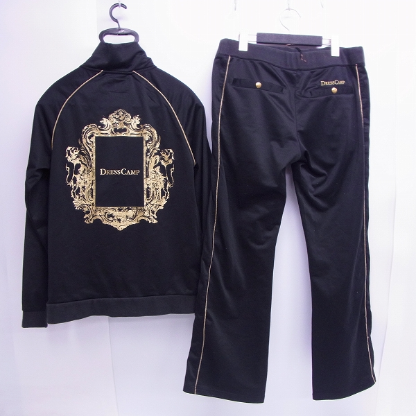実際に弊社で買取させて頂いたDRESS CAMP/ドレスキャンプ 刺繍 トラックジャケット/パンツ/セットアップ ジャージ Size:Sの画像 1枚目