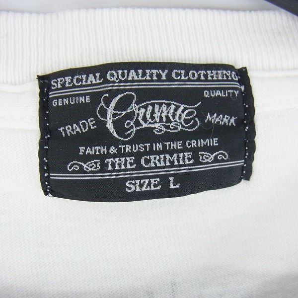 実際に弊社で買取させて頂いたTHE CRIMIE/クライミー ANTIDOTE BUYERS CLUB/アンチドートバイヤーズクラブ プリント半袖Tシャツ L  2点セットの画像 2枚目